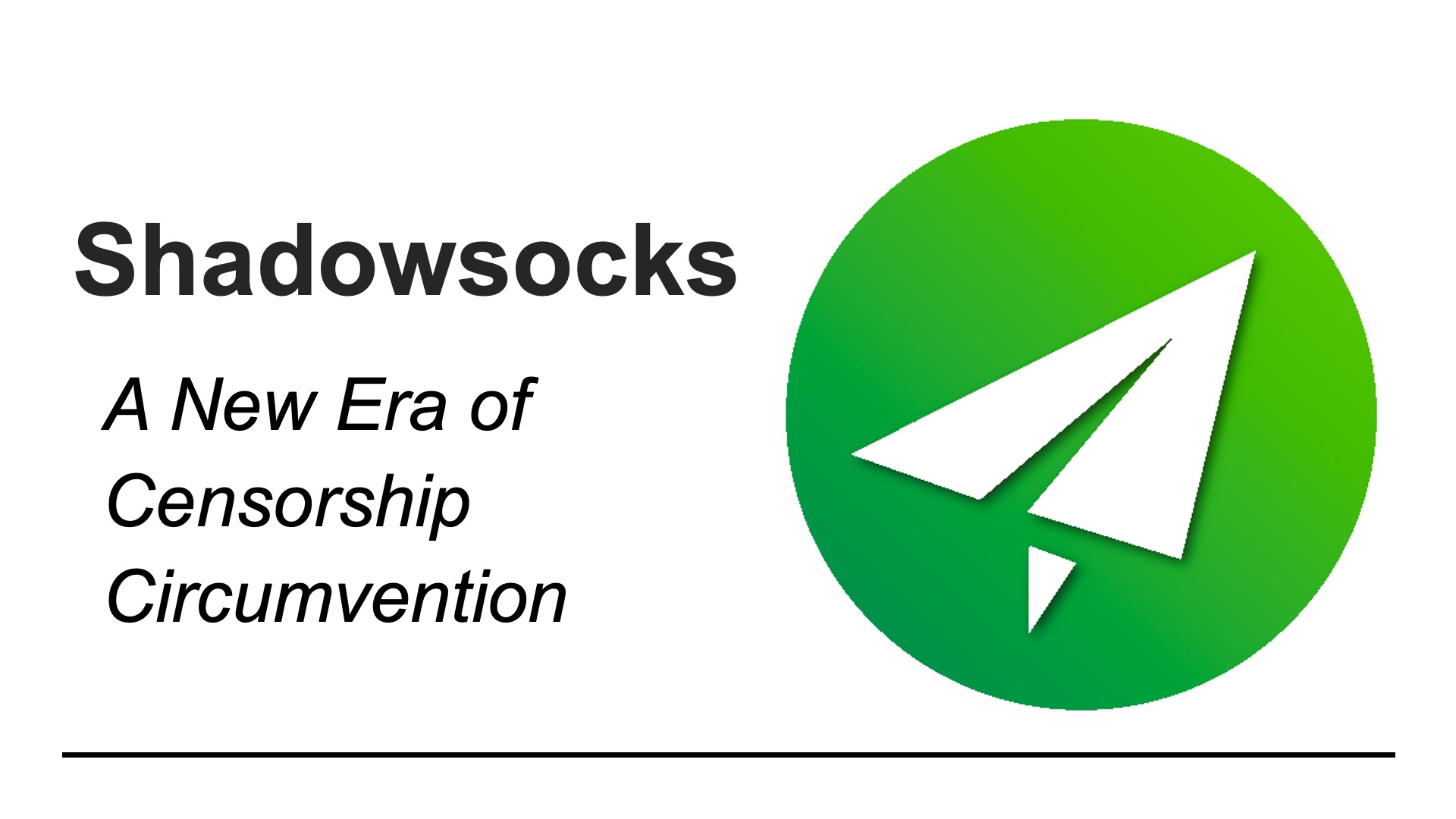 Shadowsocks article cover